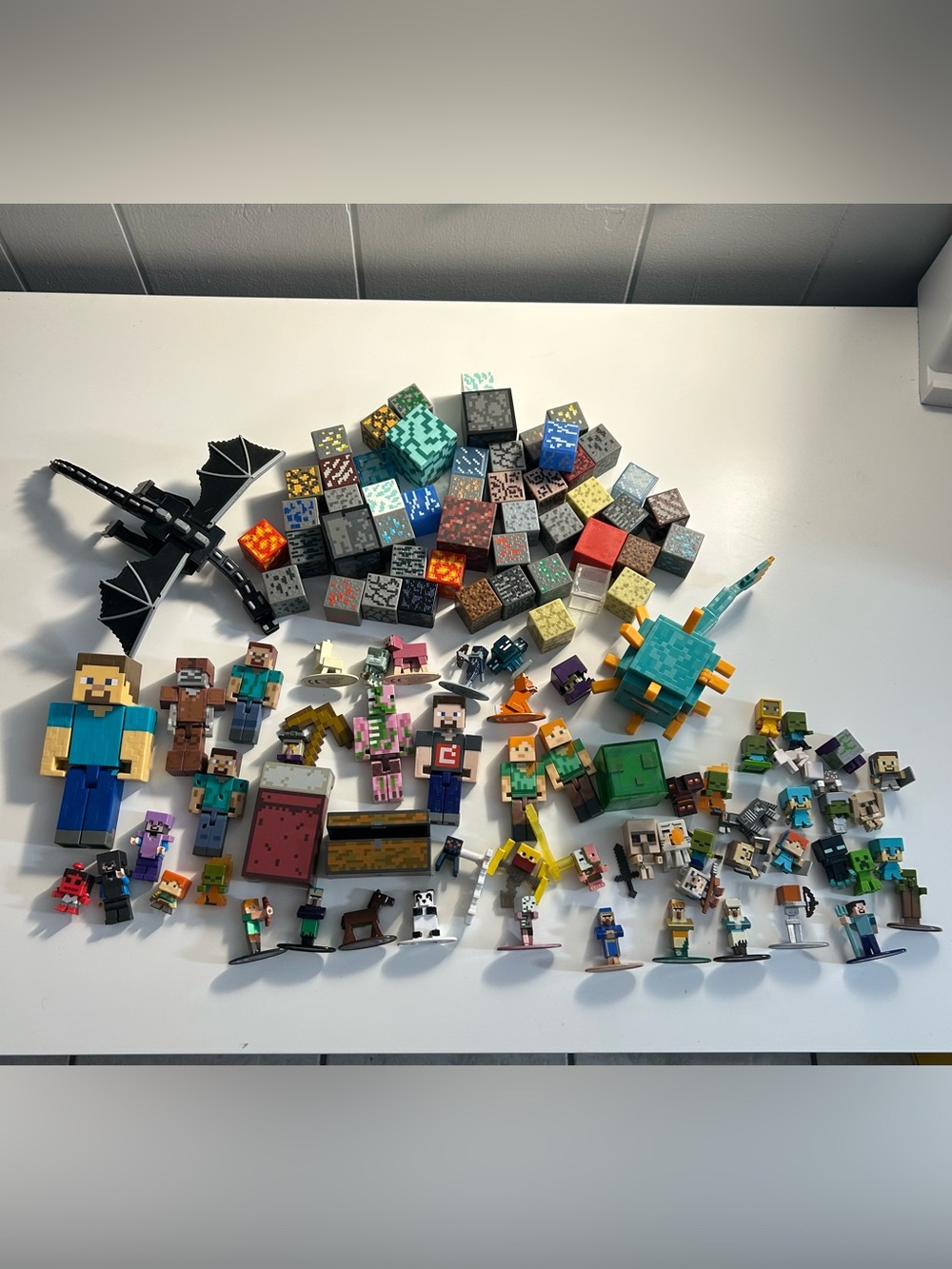 Minecraft Kids Figurine Toy Lot - Variety of Minecraft Characters